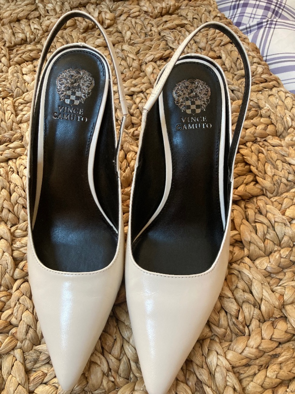 Vince Camuto Women's Riveq High Heel Pump Color White Size 9
